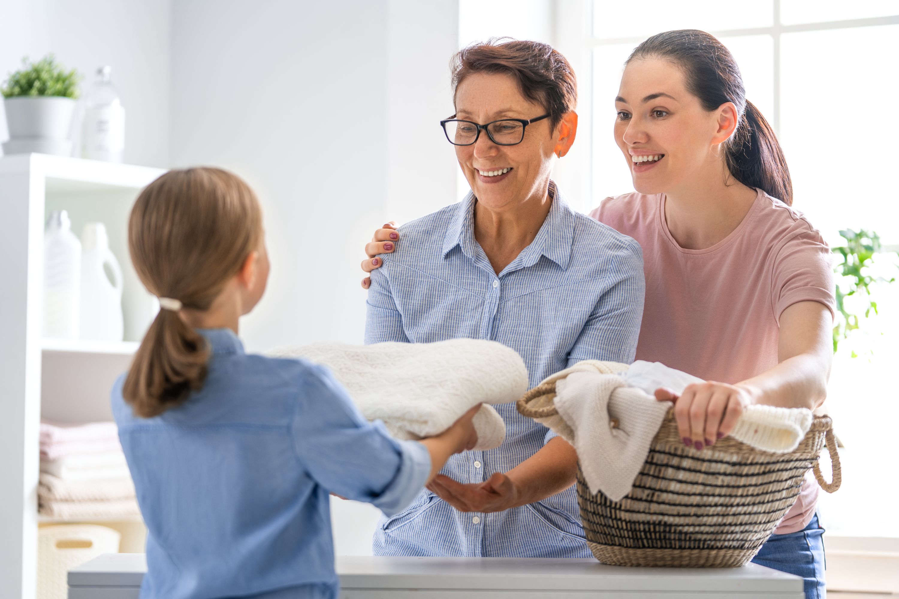 Wash & Fold Shutterstock 1191814081